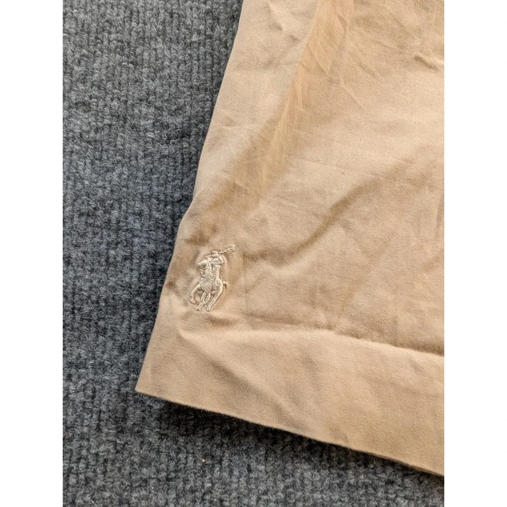 Ralph Lauren Golf Women's Size 8 Beige Chino Shorts Pony Logo Stretch Khaki